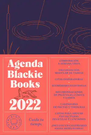 AGENDA BLACKIE BOOKS 2022
