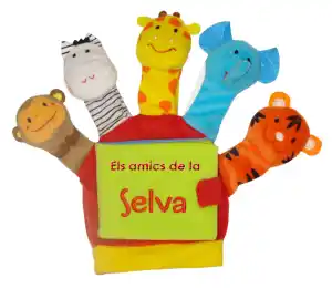 LLIBRE GUANT ELS AMICS DE LA SELVA (LLIBRE DE TELA)