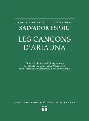 LES CANÇONS D'ARIADNA - OBRES COMPLETES