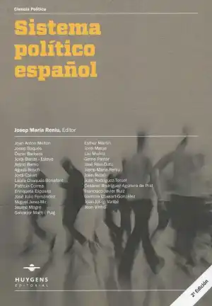 SISTEMA POLITICO ESPAÑOL