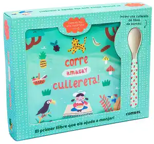 Corre, amaga't, cullereta! (llibre de plàstic)