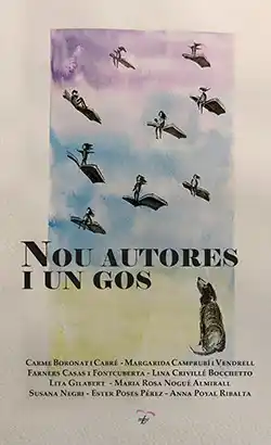 Nou autores i un gos