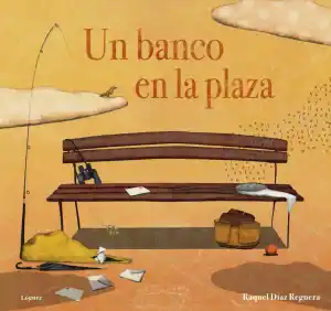 Un banco en la plaza